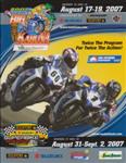 Programme cover of Road Atlanta, 02/09/2007