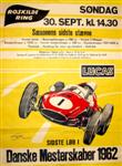 Poster of Roskilde Ring, 30/09/1962