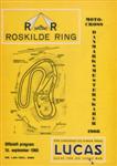 Programme cover of Roskilde Ring, 18/09/1966
