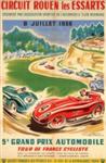 Programme cover of Rouen les Essarts, 08/07/1956