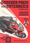 Programme cover of Salzburg-Anif, 01/05/1966