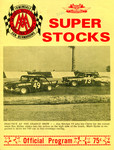 Programme cover of San Gabriel Valley Speedway, 13/08/1971