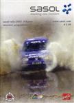 Programme cover of Sasol Rally, 2002