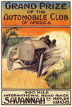 Poster of Savannah, 26/11/1908