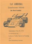 Programme cover of Schafferstown Hill Climb, 30/09/1973