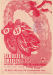 Programme cover of Schleizer Dreieck, 13/09/1953