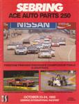 Programme cover of Sebring, 24/10/1992