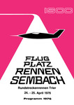 Programme cover of Sembach Air Base, 25/04/1976