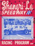 Programme cover of Shangri-La Speedway, 1971
