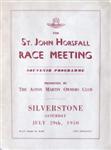 Programme cover of Silverstone Circuit, 29/07/1950