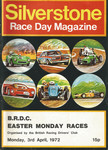 Programme cover of Silverstone Circuit, 03/04/1972