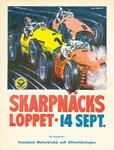 Programme cover of Skarpn&auml;ck Airfield, 14/09/1952