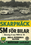 Programme cover of Skarpn&auml;ck Airfield, 02/05/1965