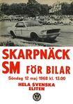 Programme cover of Skarpn&auml;ck Airfield, 12/05/1968