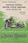 Programme cover of Snetterton Circuit, 10/04/1955