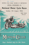 Programme cover of Snetterton Circuit, 05/08/1956