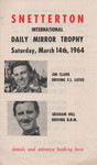 Flyer of Snetterton Circuit, 14/03/1964