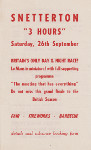Flyer of Snetterton Circuit, 26/09/1964