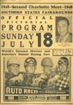 Programme cover of Southern States Fairgrounds, 18/07/1948