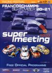 Programme cover of Spa-Francorchamps, 21/09/2003
