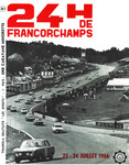 Programme cover of Spa-Francorchamps, 24/07/1966