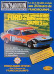 Programme cover of Spa-Francorchamps, 23/07/1978