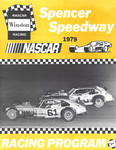Programme cover of Spencer Speedway, 1979