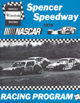 Programme cover of Spencer Speedway, 1979