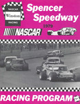 Programme cover of Spencer Speedway, 1979