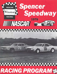 Programme cover of Spencer Speedway, 1979