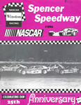 Programme cover of Spencer Speedway, 01/08/1980