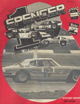 Programme cover of Spencer Speedway, 10/07/1981