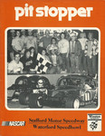 Programme cover of Stafford Motor Speedway, 23/08/1985
