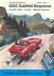 Programme cover of Sudelfeld Hill Climb, 18/09/1966