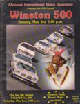 Programme cover of Talladega Superspeedway, 03/05/1981