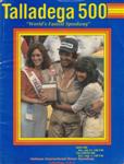 Programme cover of Talladega Superspeedway, 01/08/1982