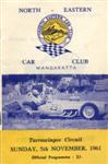 Programme cover of Tarrawingee, 05/11/1961