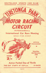 Programme cover of Teretonga Park, 06/02/1960