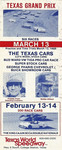 Flyer of Texas World Speedway, 13/03/1988