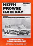 Programme cover of Thruxton Race Circuit, 09/05/1976