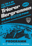Programme cover of Trier Hill Climb, 29/06/1986