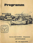 Programme cover of Eichenb&uuml;hl Hill Climb, 29/08/1976