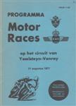 Programme cover of Venray, 21/08/1977
