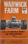 Programme cover of Warwick Farm, 05/05/1968