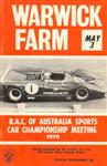 Programme cover of Warwick Farm, 03/05/1970