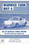 Programme cover of Warwick Farm, 06/05/1973