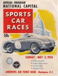 Programme cover of Andrews Air Force Base, 02/05/1954