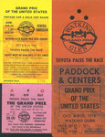 Ticket for Watkins Glen International, 10/10/1976