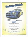 Programme cover of Weatherly Hill Climb, 10/06/2007