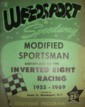 Programme cover of Weedsport Speedway, 1969